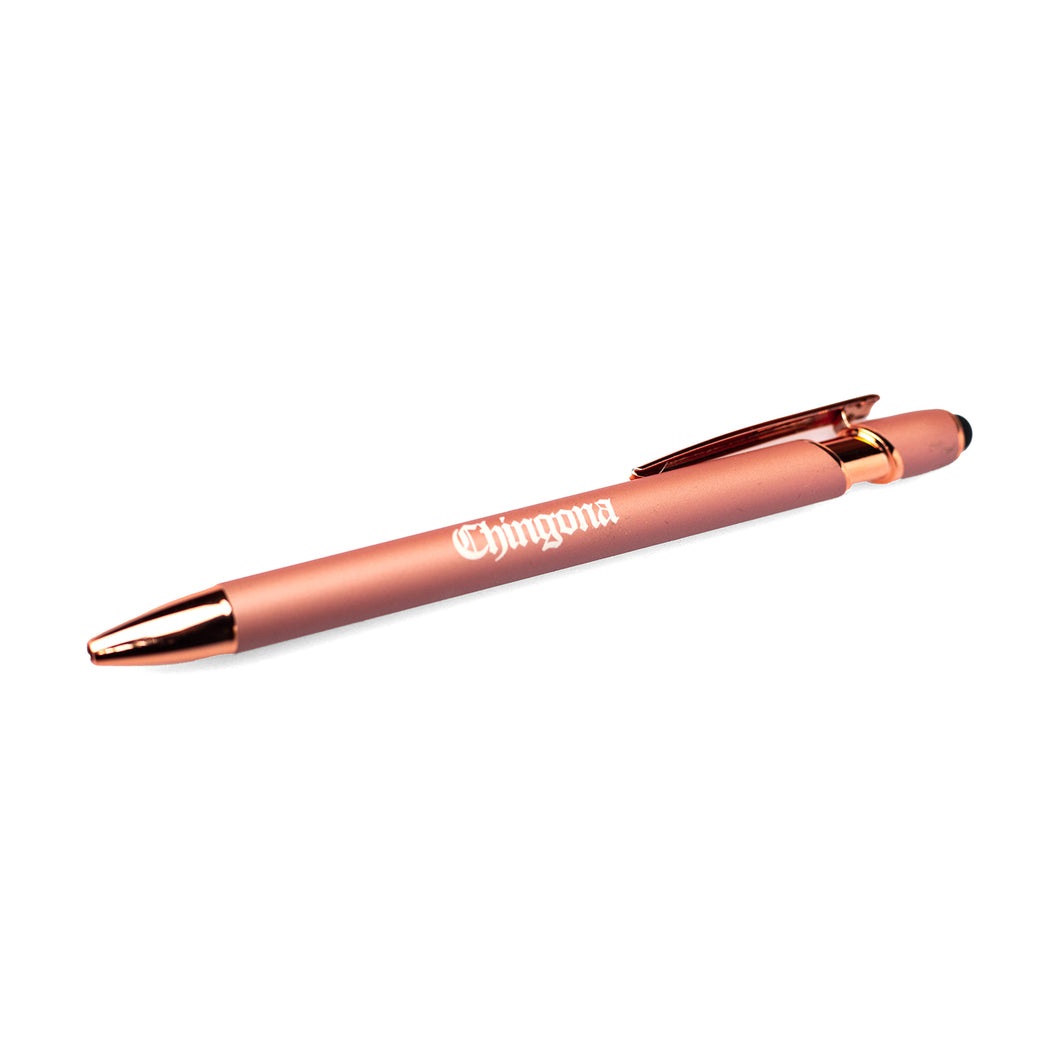 Chingona Rose Gold Pen