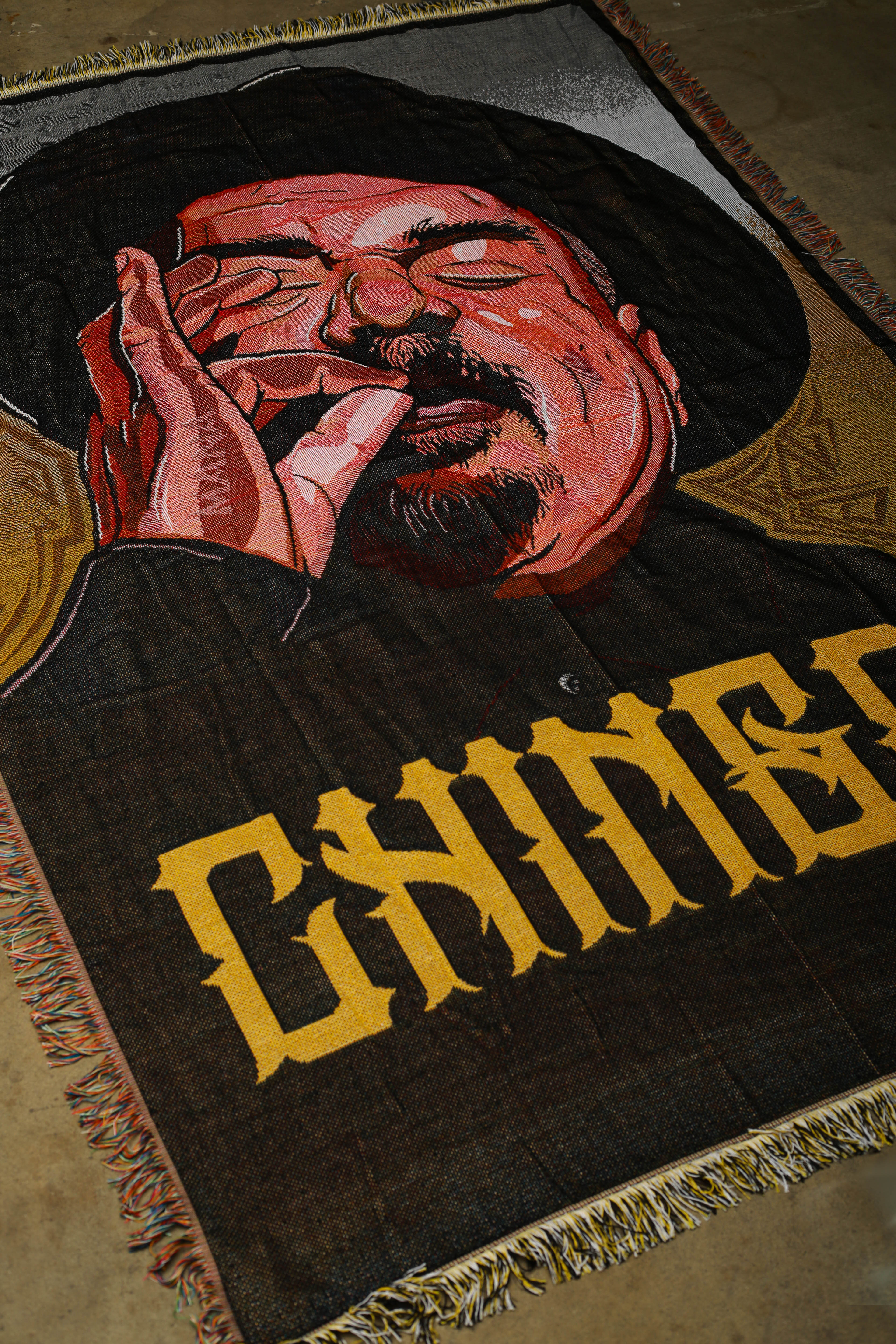 Aztec "woven" Throw Blanket