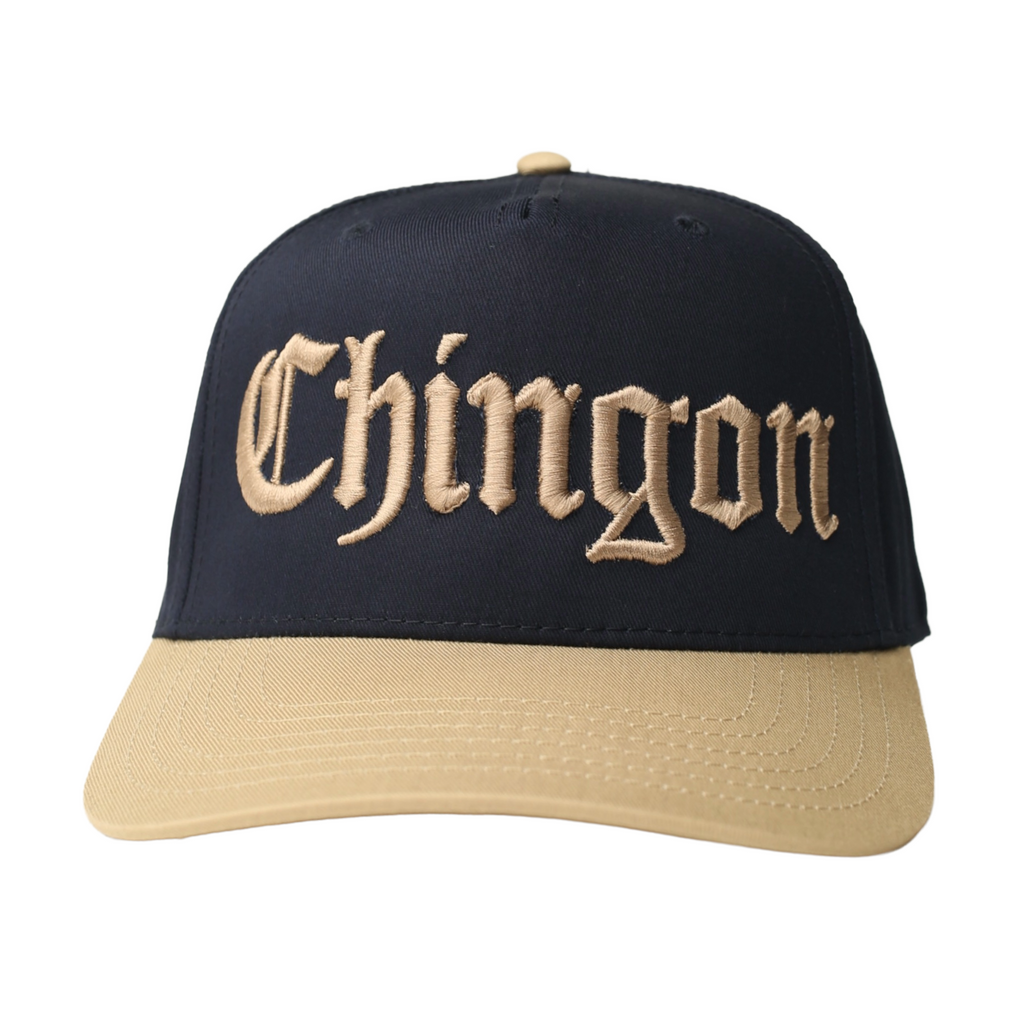 Chingon "Navy / Khaki / Khaki Emb" Snapback Hat