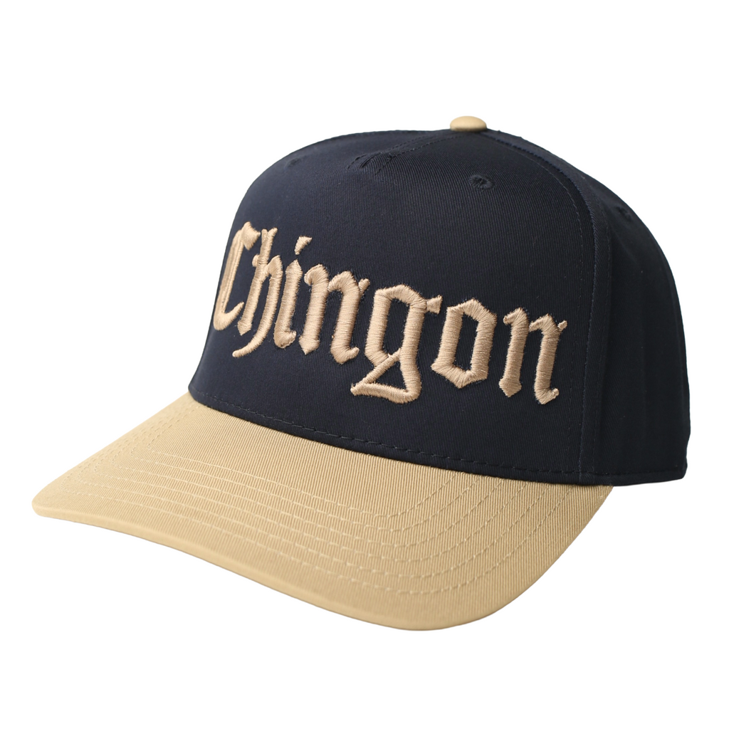 Chingon "Navy / Khaki / Khaki Emb" Snapback Hat