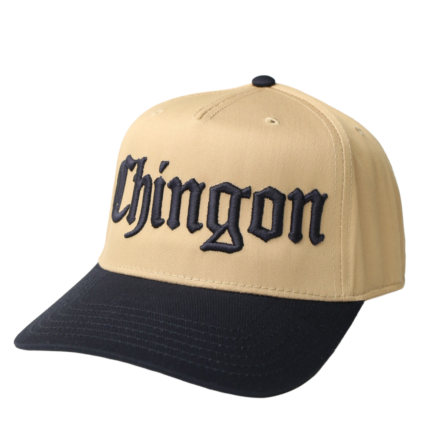 Chingon "Khaki / Navy / Navy Emb" Snapback Hat