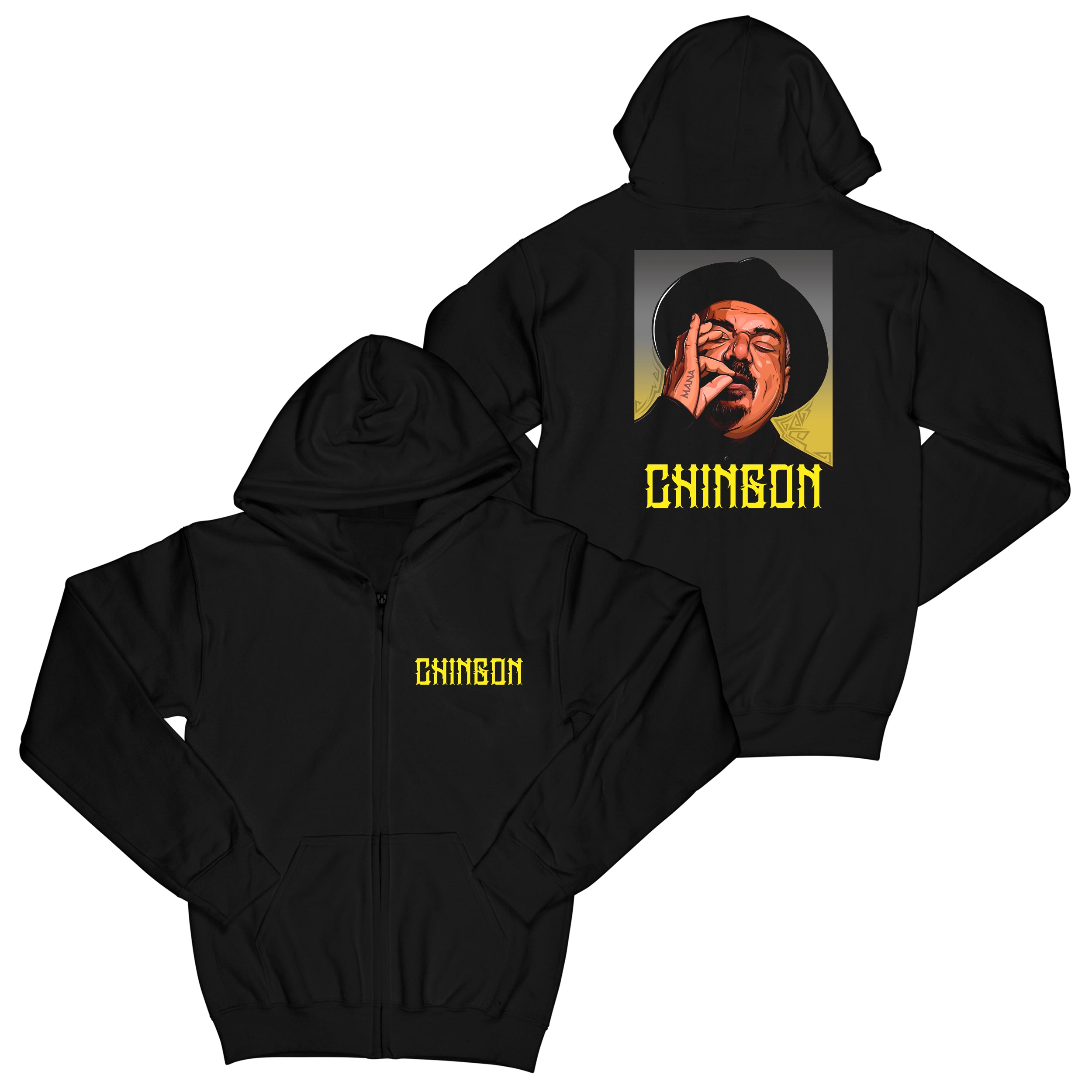 Urban Aztec "Black" Zip Up Hoodie,