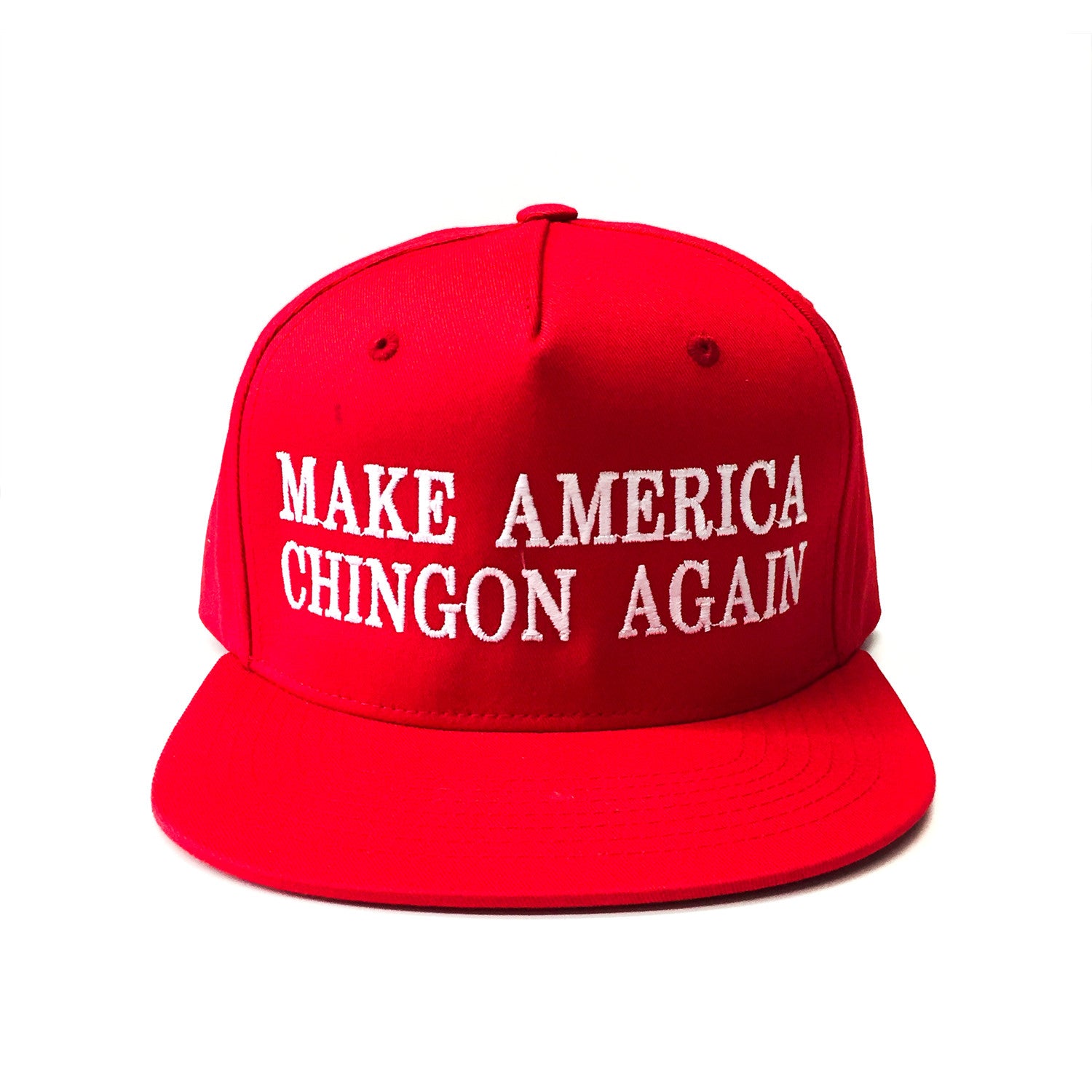 Make America Chingon Again "Red" Fitted Hat