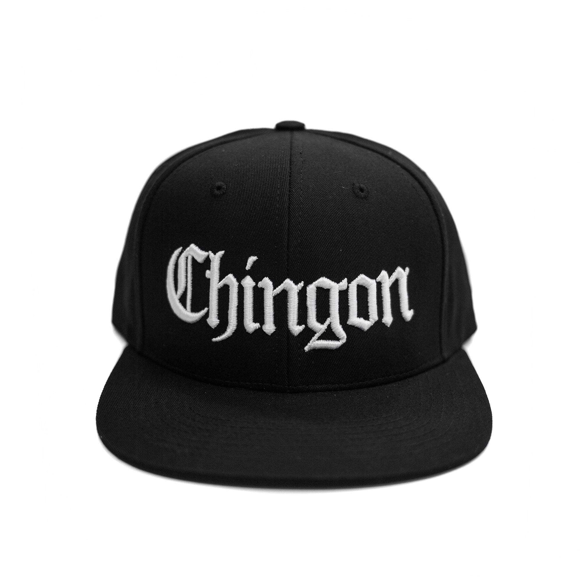 Chingon "Black" Snapback Hat