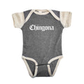 Chingona "Heather Grey/Sand" Premium Onesie